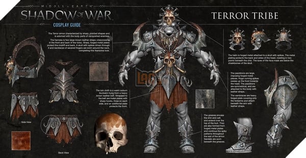 Tạo hình bộ tộc Terror Tribe trong Middle-earth: Shadow of War