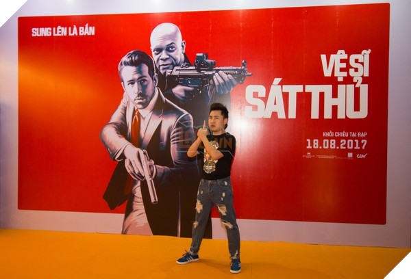 Nam ca sĩ - diễn viên Don Nguyễn "cool ngầu" tại buổi Họp báo