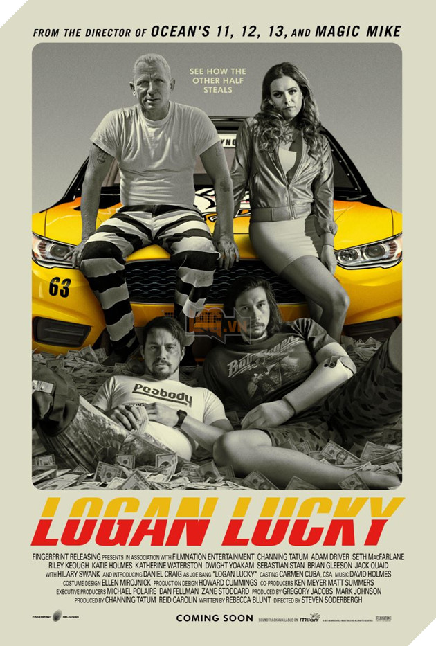 Steven Soderbergh trở lại với phim siêu trộm độc đáo “Logan Lucky” 4