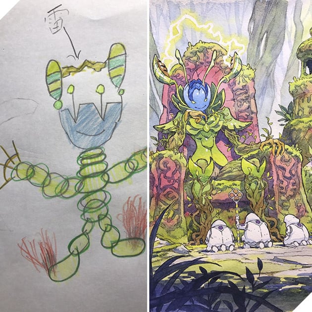  Vui Họa sĩ truyện tranh biến các bức vẽ nguệch ngoạc của con trai thành những nhân vật anime siêu ngầu phần 2  11