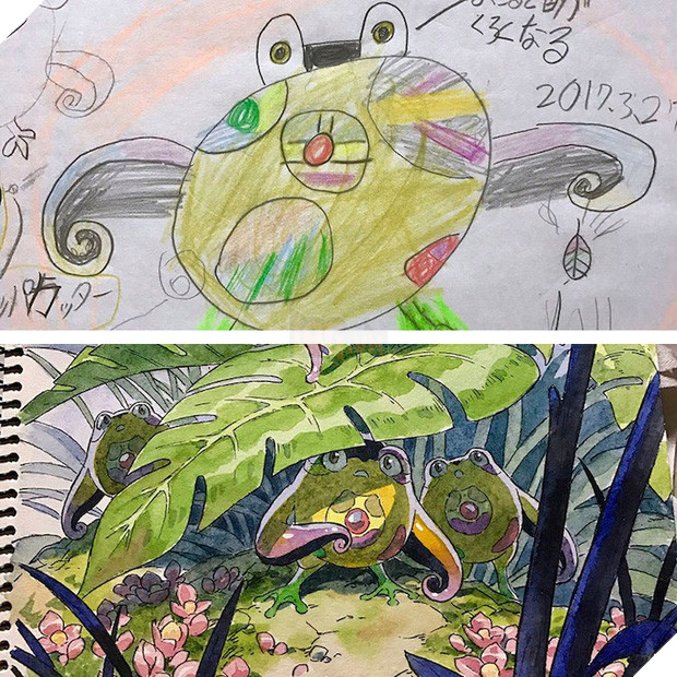 Con vẽ tranh nguệch ngoạc, bố sửa lại từng ly từng tý và kết quả thật bất ngờ - Ảnh 19.