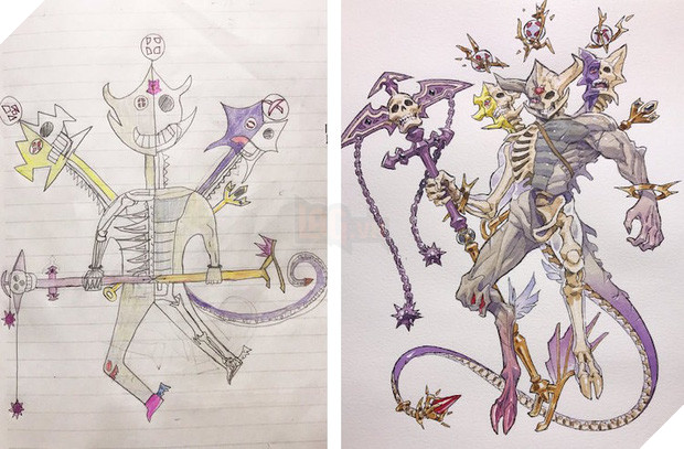 Con vẽ tranh nguệch ngoạc, bố sửa lại từng ly từng tý và kết quả thật bất ngờ - Ảnh 17.