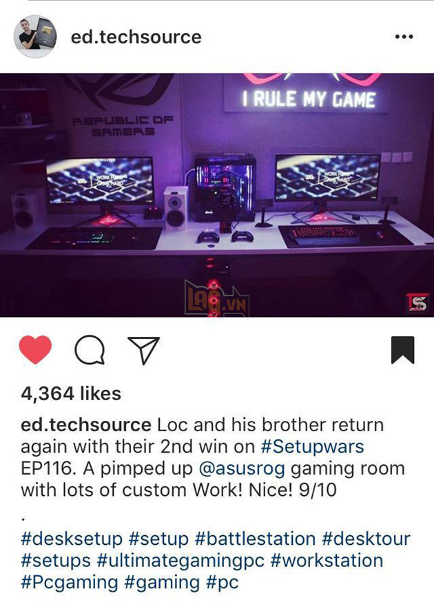 Tự hào game thủ Việt đoạt giải góc chơi game đẹp nhất thế giới