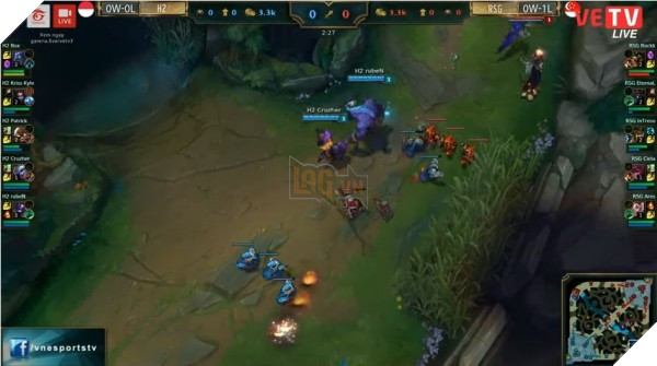  GPL Mùa Hè 2017 Đội tuyển bị đánh giá thấp Resurgence bất ngờ vươn lên vị trí đầu bảng 3