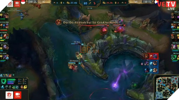  GPL Mùa Hè 2017 Đội tuyển bị đánh giá thấp Resurgence bất ngờ vươn lên vị trí đầu bảng 6