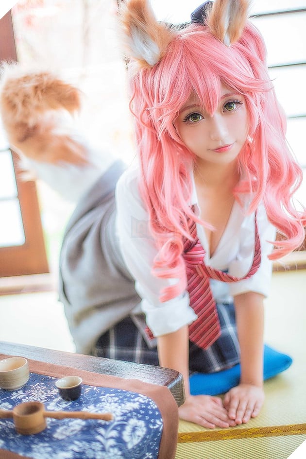 Cùng ngắm cosplay Cửu Vĩ Linh Hồ cực dễ thương và gợi cảm