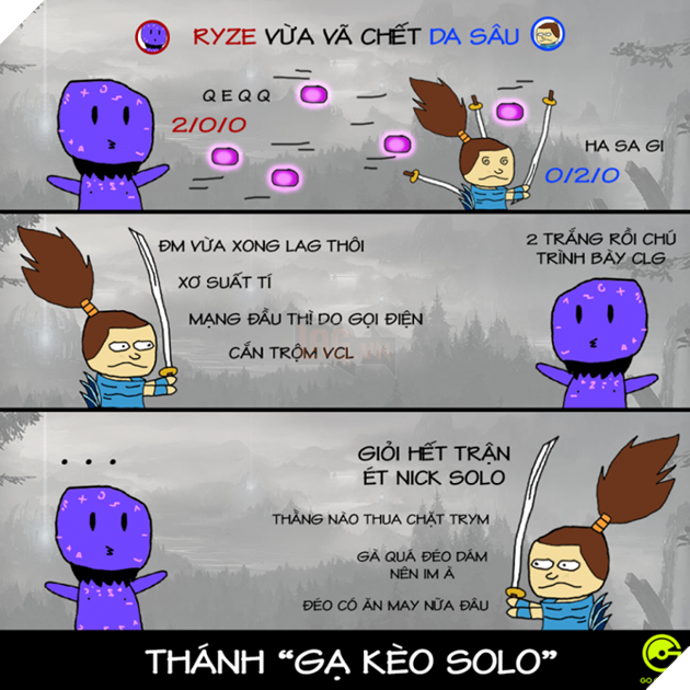 Những kiểu đồng đội bạn luôn gặp trong Liên Minh Huyền Thoại 2