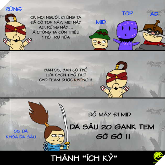 Những kiểu đồng đội bạn luôn gặp trong Liên Minh Huyền Thoại 5