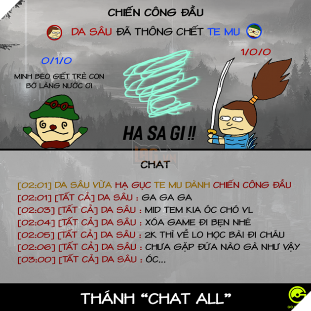 Những kiểu đồng đội bạn luôn gặp trong Liên Minh Huyền Thoại 7