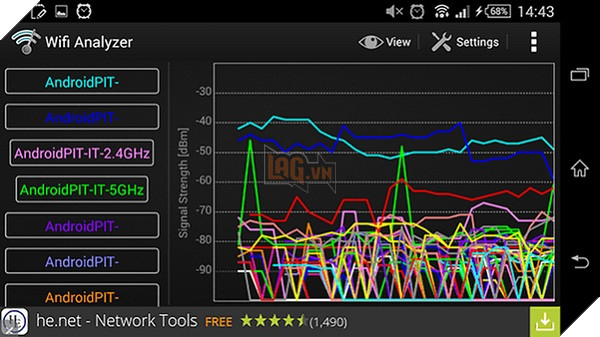 Top 5 ứng dụng bắt wifi mạnh hơn cho Android 4