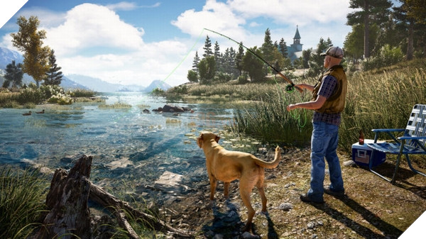 Câu cá cũng là một khía cạnh lớn trong lối chơi của Far Cry 5