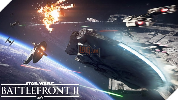 Star Wars Battlefront 2 hứa hẹn mang đến nhiều trận không chiến hấp dẫn