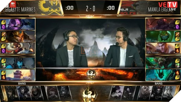  GPL Mùa Hè 2017 GAM dễ dàng giành tấm vé đầu tiên vào nhánh thắng 6