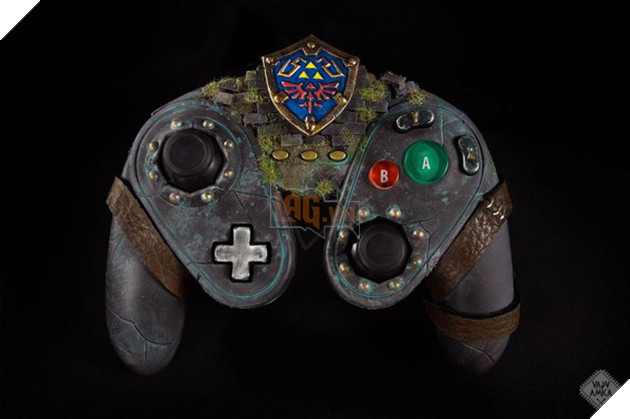 Tay cầm cực độc, được chế tác theo phong cách Zelda