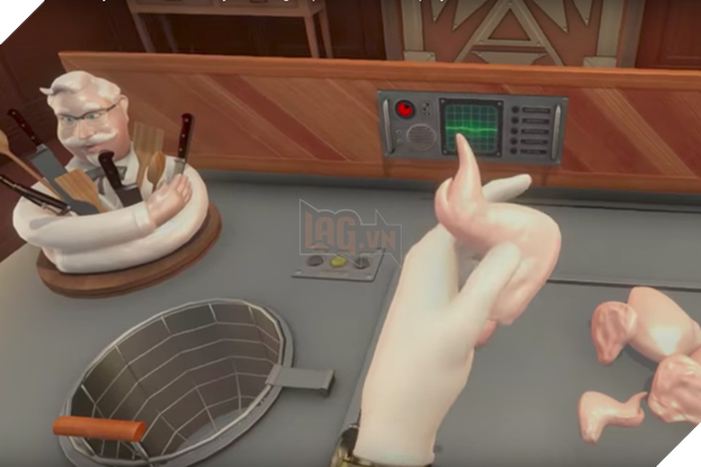 Không tin nổi trên đời lại có tựa game... dạy cách rán gà, khiếp ở chỗ là nó chẳng khác gì game kinh dị