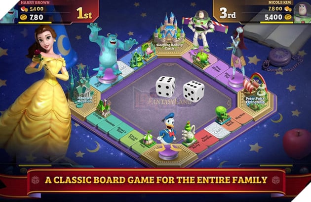 Disney Magical Dice - "Cờ tỷ phú" phiên bản Disney đã ra mắt toàn cầu