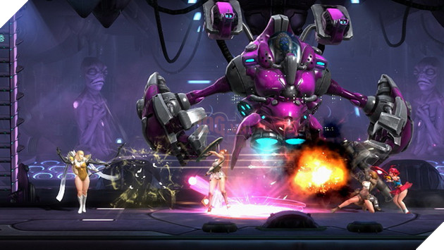 Hyper Universe - Tựa game đối kháng màn hình ngang phong cách MOBA chính thức lên Steam 2