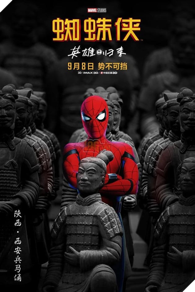 Hài hước với loạt Poster phim Spider-man: Homecoming tại Trung Quốc