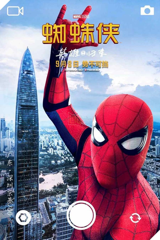 Hài hước với loạt Poster phim Spider-man: Homecoming tại Trung Quốc