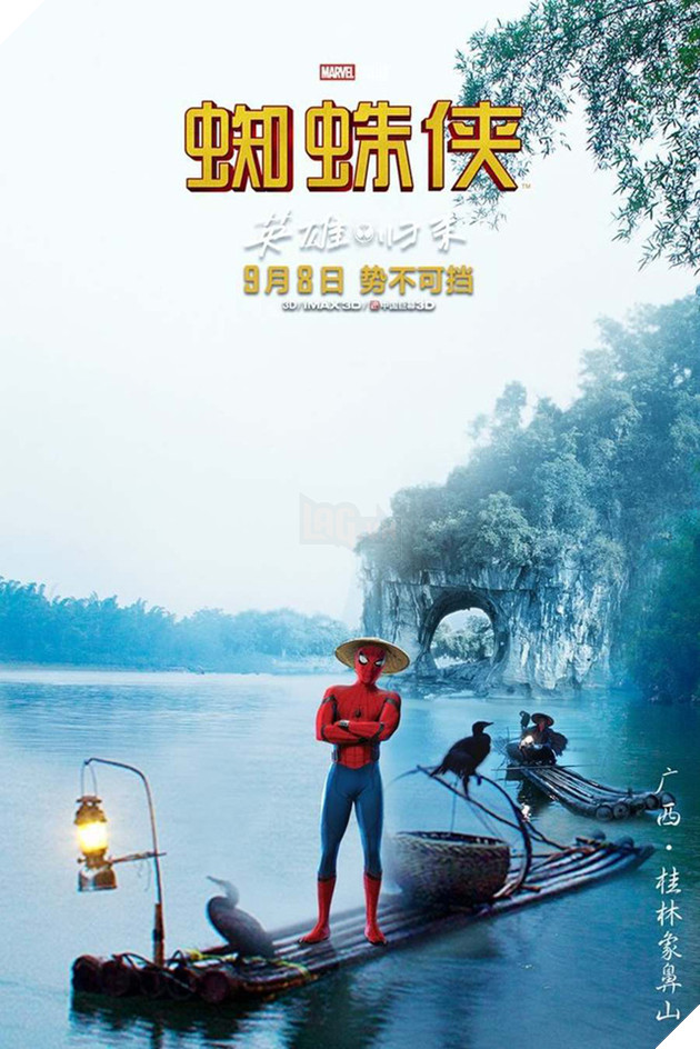 Hài hước với loạt Poster phim Spider-man: Homecoming tại Trung Quốc
