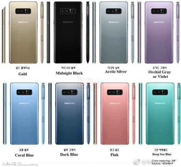 Galaxy Note8 chính thức mở bán tại VN ngày 29/9, chỉ có màu đen và vàng 2