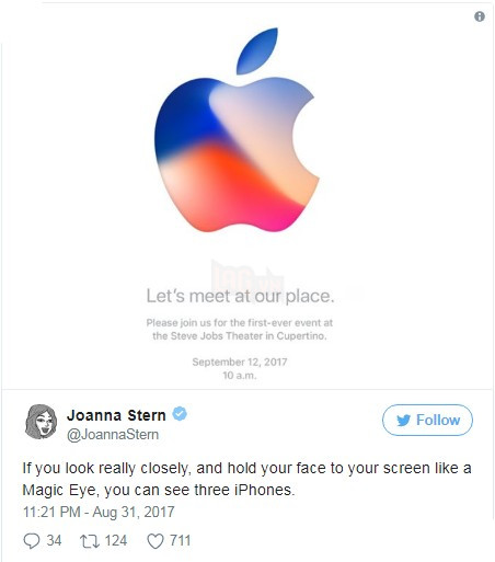  Funny Bí mật ẩn giấu của iPhone 8 trong lời mời tham dự sự kiện của Apple 2