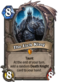 
Mọi chỉ số của LichKing đều hoàn hảo khiến cho lá bài này cực kì mạnh ở thời điểm hiện tại.
