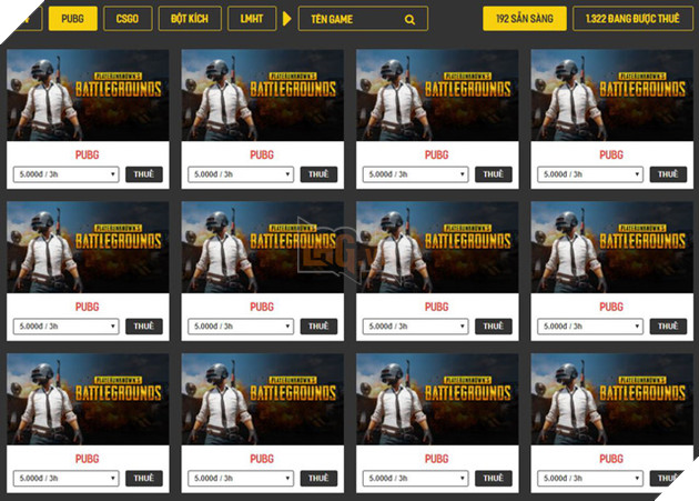 Giật mình giá thuê acc Battlegrounds chưa đầy 2 nghìn Đồng 1 tiếng tại Việt Nam: Thế này thì bảo sao không lắm hack!