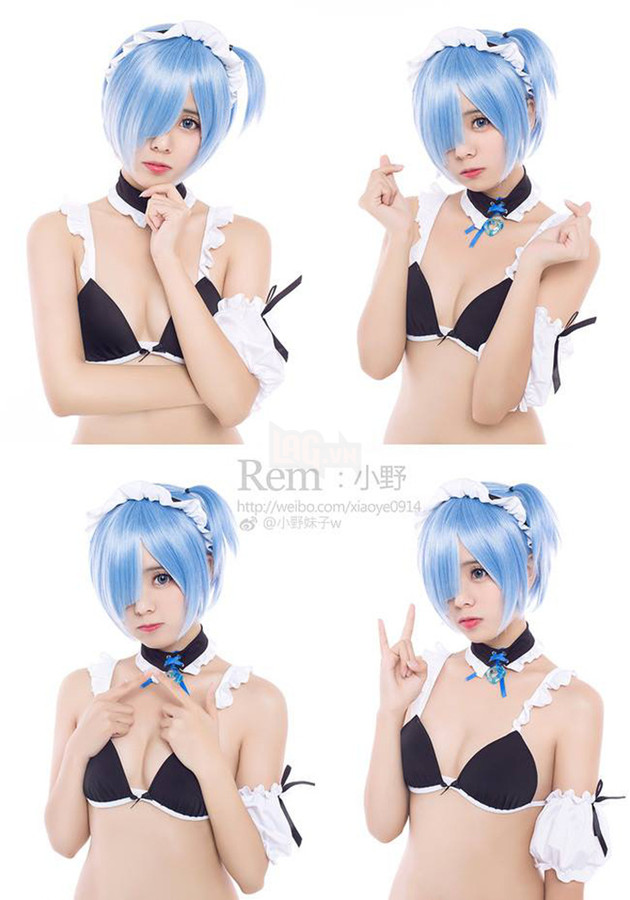 Bỏng mắt với cô nàng Rem trong Anime đình đám Re:Zero