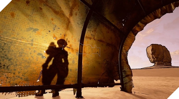 Một hình ảnh lấy từ đoạn demo cho Borderlands 3 tại GDC 2017 do chính Gearbox trình chiếu