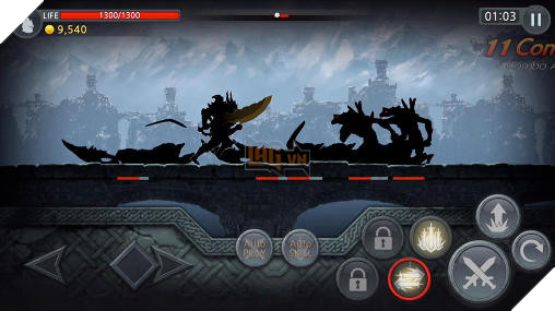 8 game mobile độc đáo cho người chơi nhập vai như một Ninja thực thụ