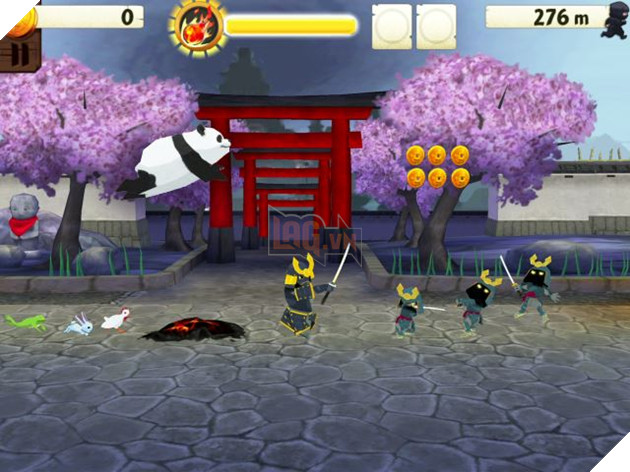 8 game mobile độc đáo cho người chơi nhập vai như một Ninja thực thụ