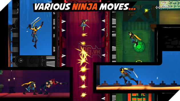 8 game mobile độc đáo cho người chơi nhập vai như một Ninja thực thụ