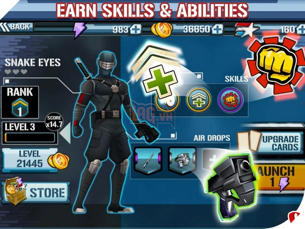 8 game mobile độc đáo cho người chơi nhập vai như một Ninja thực thụ