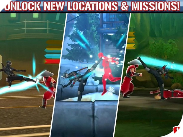 8 game mobile độc đáo cho người chơi nhập vai như một Ninja thực thụ