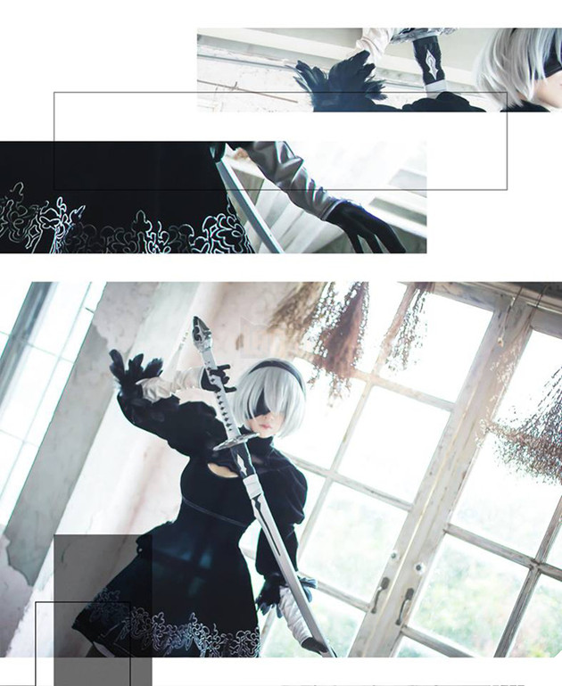 Chùm ảnh cosplay tuyệt đẹp về bom tấn nhập vai Nier: Automata