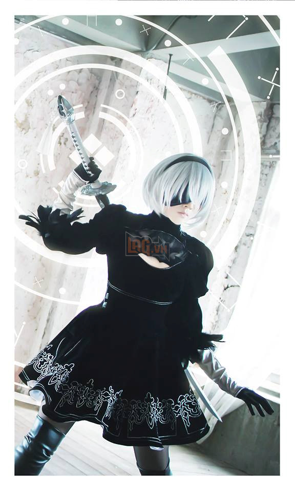 Chùm ảnh cosplay tuyệt đẹp về bom tấn nhập vai Nier: Automata