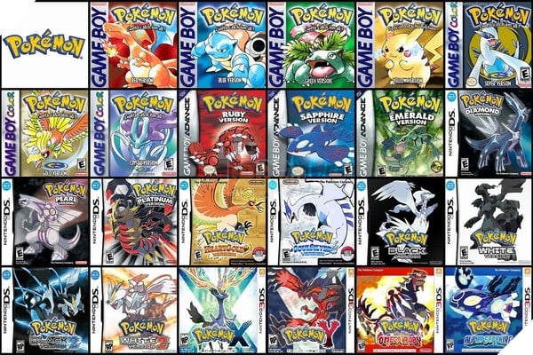 Thương hiệu Pokemon có một "lịch sử" các phiên bản làm lại