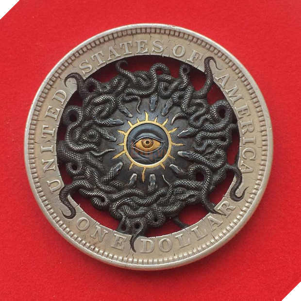 Bộ sưu tập tiền xu điêu khắc đầy ấn tượng của nghệ nhân nước Nga - Ảnh 13.