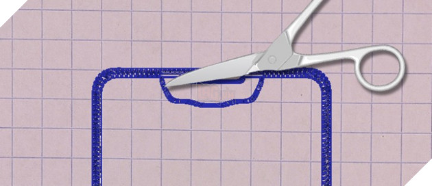 Lộ diện bản vẽ thiết kế điện thoại Samsung không viền với chỗ lõm dành cho camera trước