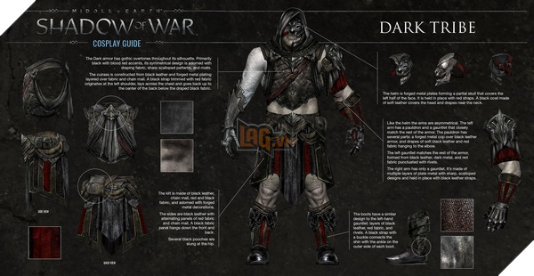 Tộc Orc Dark Tribe chủ yếu sử dụng vũ khí cận chiến nhỏ và các kĩ năng ám sát, đặt bẫy, ...