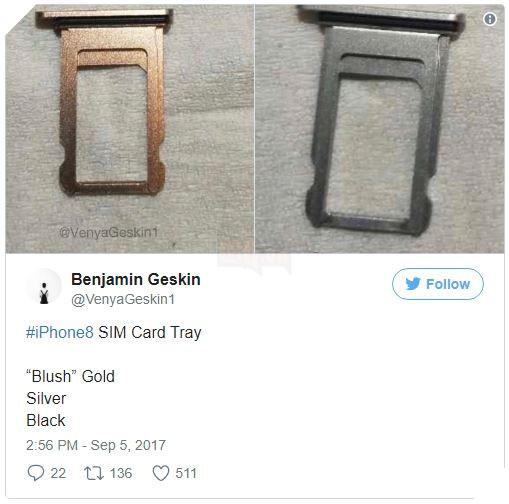 Mảnh kim loại bé xíu này xác nhận iPhone 8 sẽ có màu mới 2