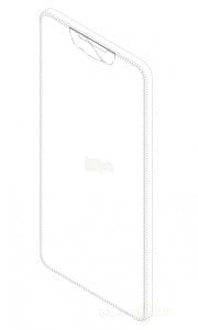 Lộ diện bản vẽ thiết kế điện thoại Samsung không viền với chỗ lõm dành cho camera trước 3