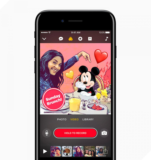 
Apple đã từng tích hợp những tính năng tăng cường thực tại vào Clips, ứng dụng camera vui nhộn mà hãng này tung ra hồi đầu năm.
