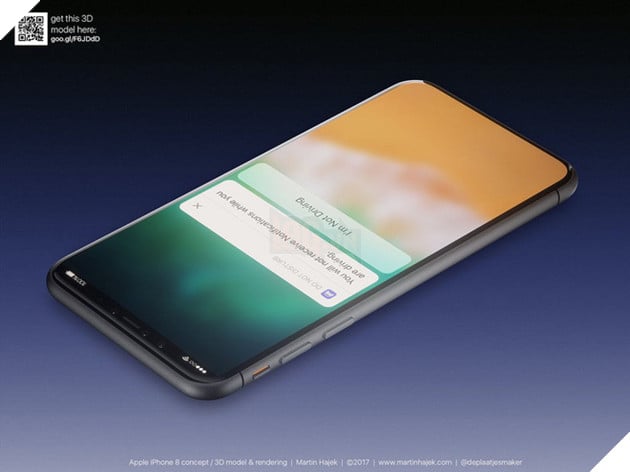 
Đây là concept iPhone 8 do nhà thiết kế Martin Hajek dựng lên dựa trên những thông tin rò rỉ.
