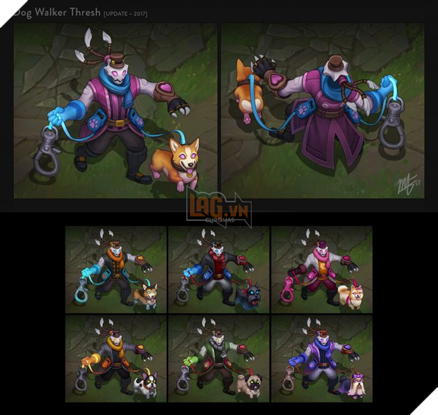 LMHT: Choáng với trang phục siêu độc "Thresh Trộm Chó" và Tahm Kench Xứ Sở Thần Tiên