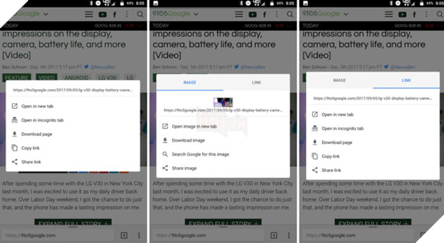 Chrome 61 cho Android: thiết kế mới, thanh tác vụ chuyển xuống dưới 4