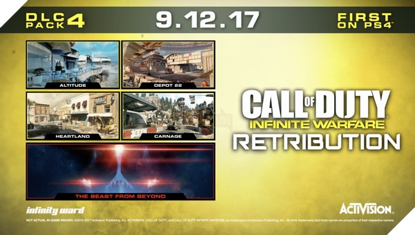 Call of Duty: Infinite Warfare tiết lộ bản DLC Retribution 4