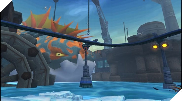 Nếu người chơi đi quá xa trong Jak and Daxter, một con cá mập sẽ ra mặt và "xử đẹp" họ