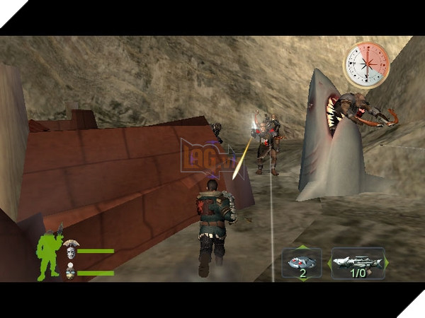 Tạo hình kì lạ nhất: Vũ khí "tạo" ra cá mập ngay trên đất liền